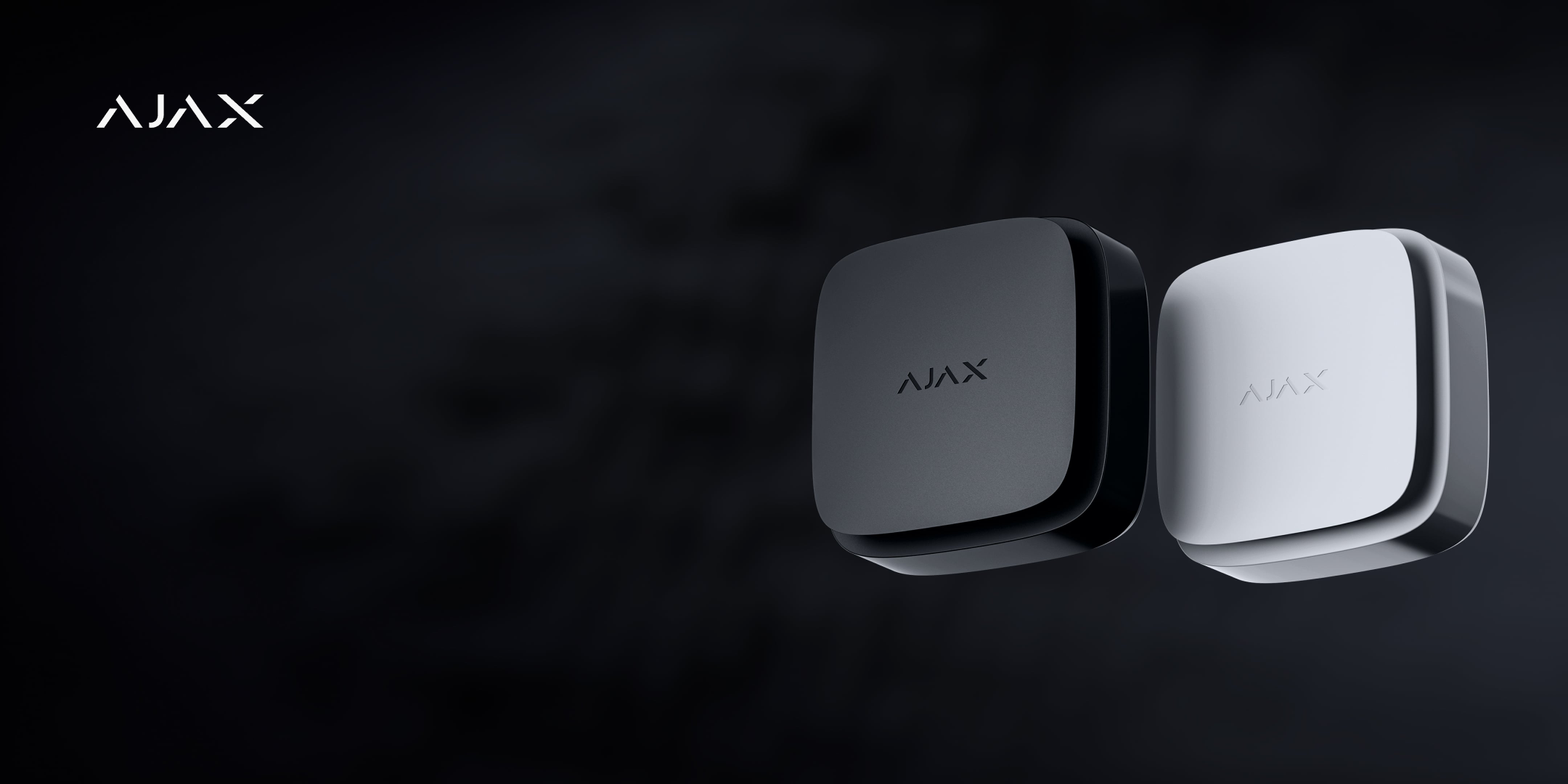 AJAX FireProtect Jeweller — détecteurs fumée noir et blanc